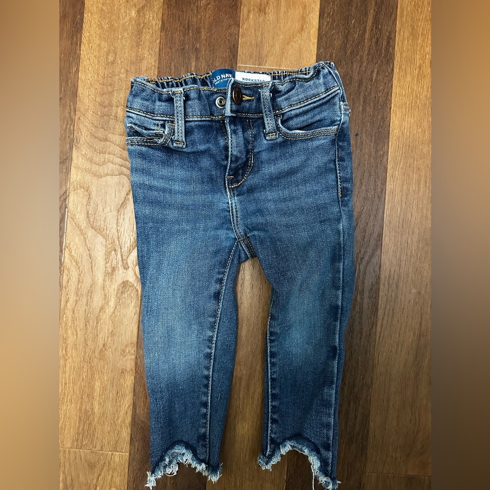Old Navy Rockstar Jeggings Toddler Girl Size 18-24 Months